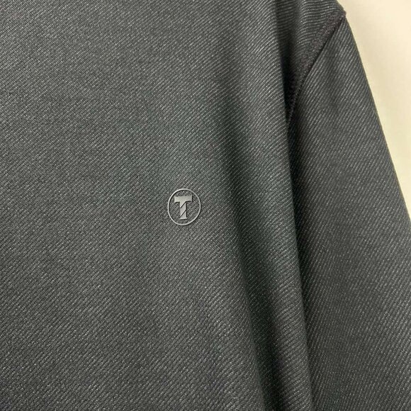 Twillory Men's L Crew Neck Sweatshirt Athleisure Long Sleeve Gray Rayon Blend - Picture 12 of 15